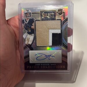 2023 Select Prime Selections Jake haener pretty auto and patch /99 🤩